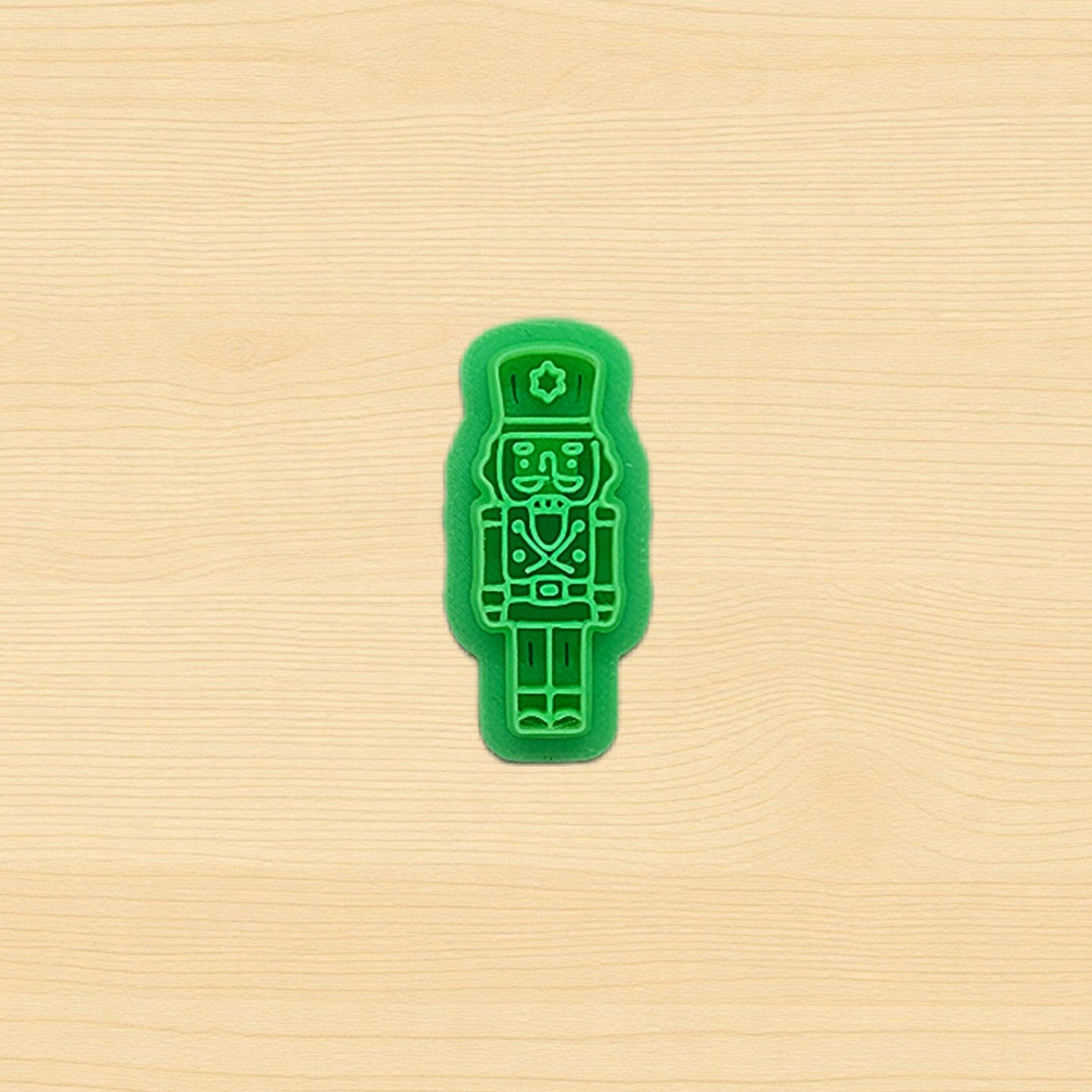 Tall, Thin Nutcracker Christmas Cookie Cutter: Ideal for Cookies, Ceramics, Pottery, Polymer Clay, and Fondant