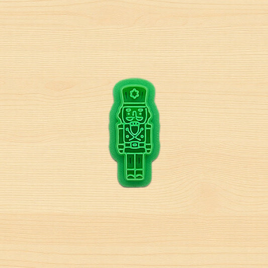 Tall, Thin Nutcracker Christmas Cookie Cutter: Ideal for Cookies, Ceramics, Pottery, Polymer Clay, and Fondant