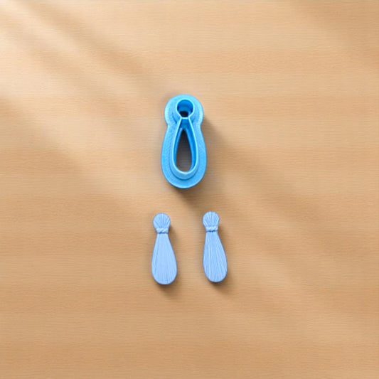 Tassel Cookie Cutter - Style E: Ideal for Cookies, Ceramics, Pottery, Polymer Clay, and Fondant