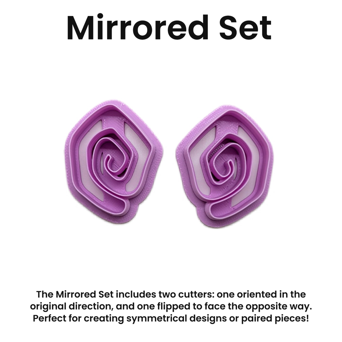 Terra Swirl Cutter for Ceramics, Pottery, Polymer Clay & Fondant