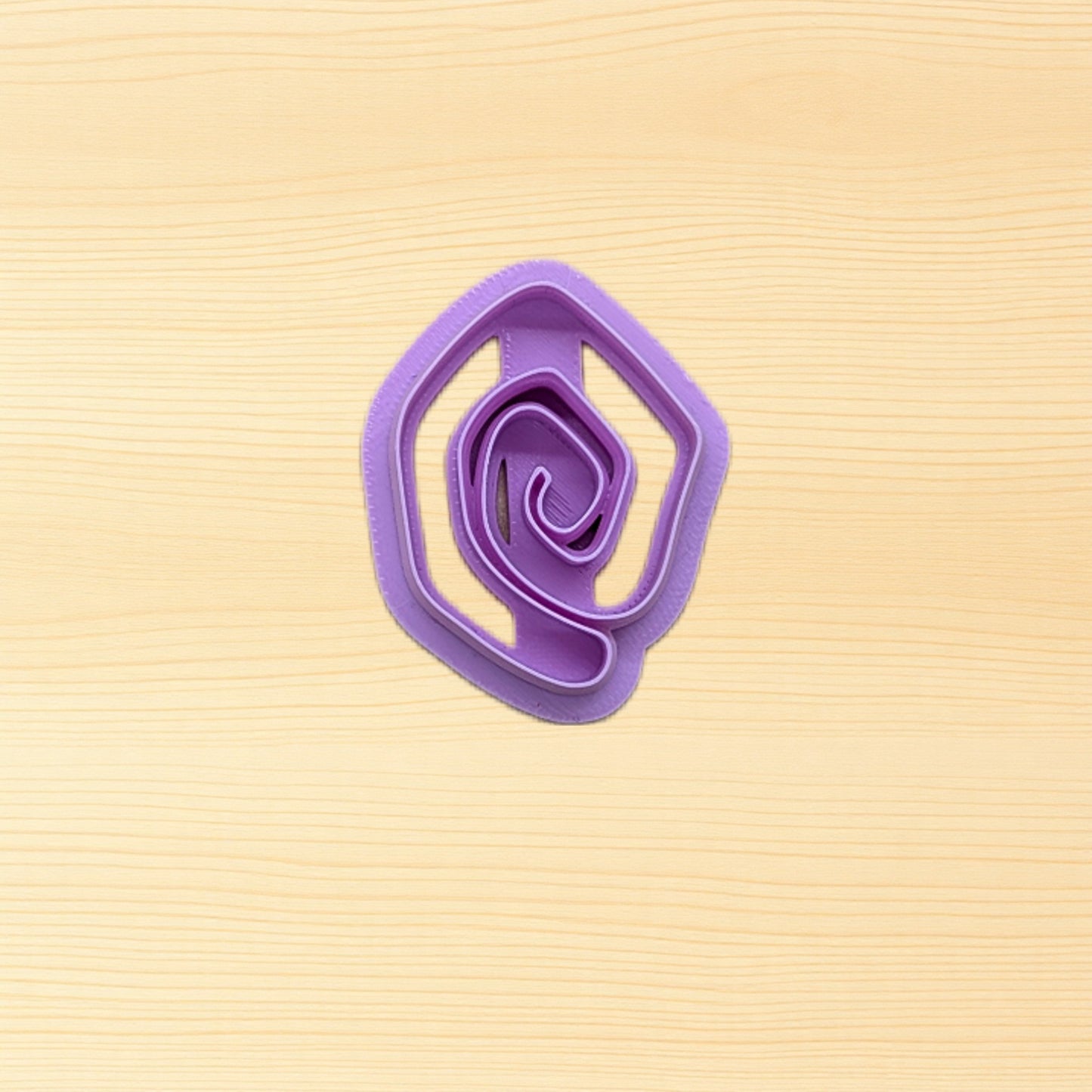 Terra Swirl Cutter for Ceramics, Pottery, Polymer Clay & Fondant