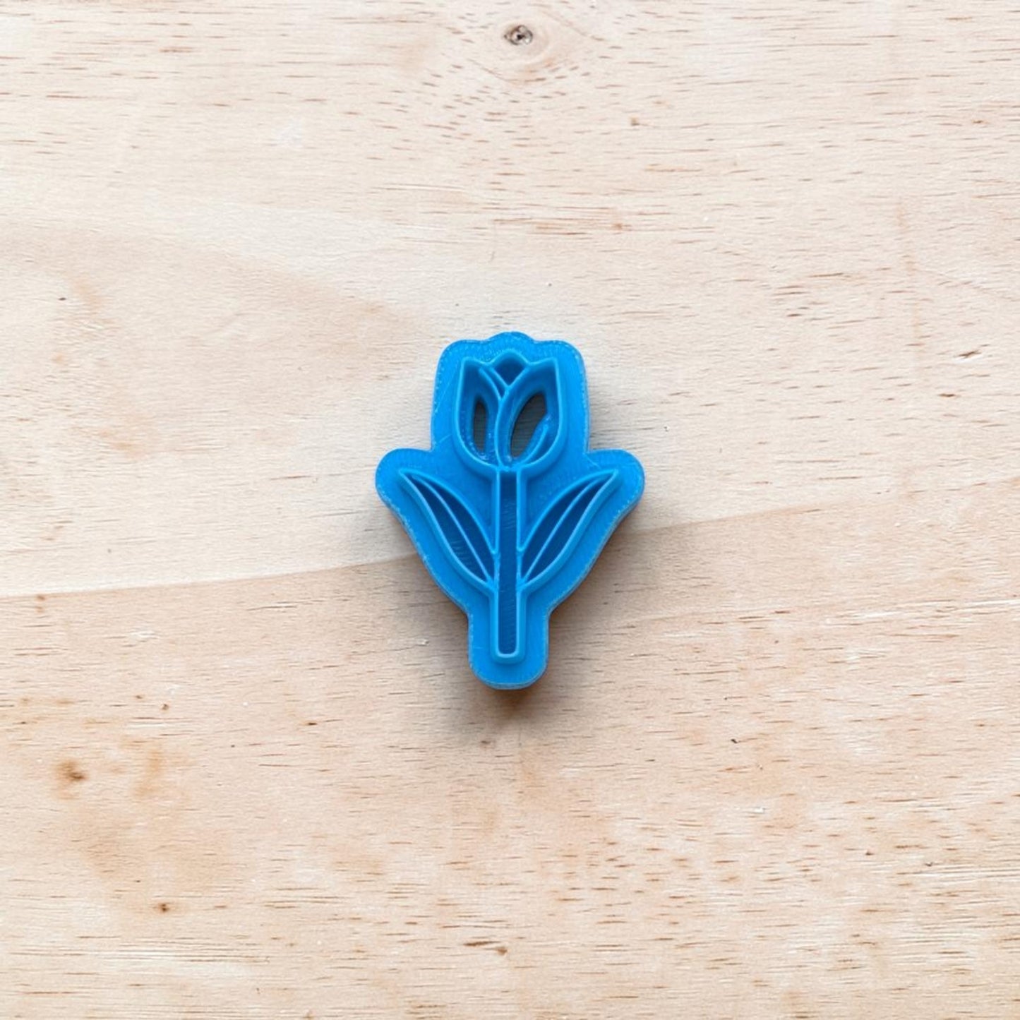 Single Tulip (Style A) Cookie Cutter: Ideal for Cookies, Ceramics, Pottery, Polymer Clay, and Fondant