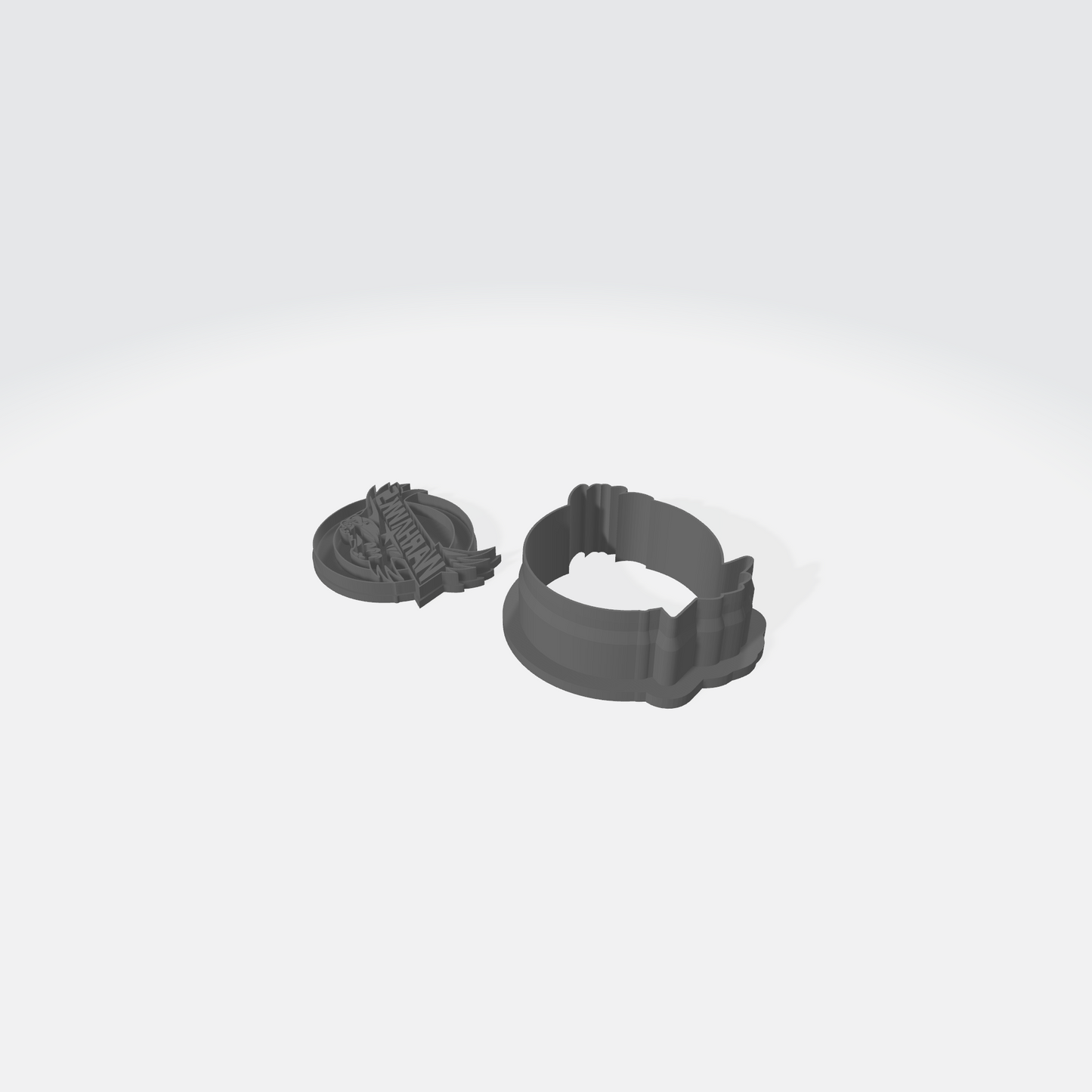 Warhawks Cookie Cutter & Stamp Set: Ideal for Cookies, Ceramics, Pottery, Polymer Clay, and Fondant