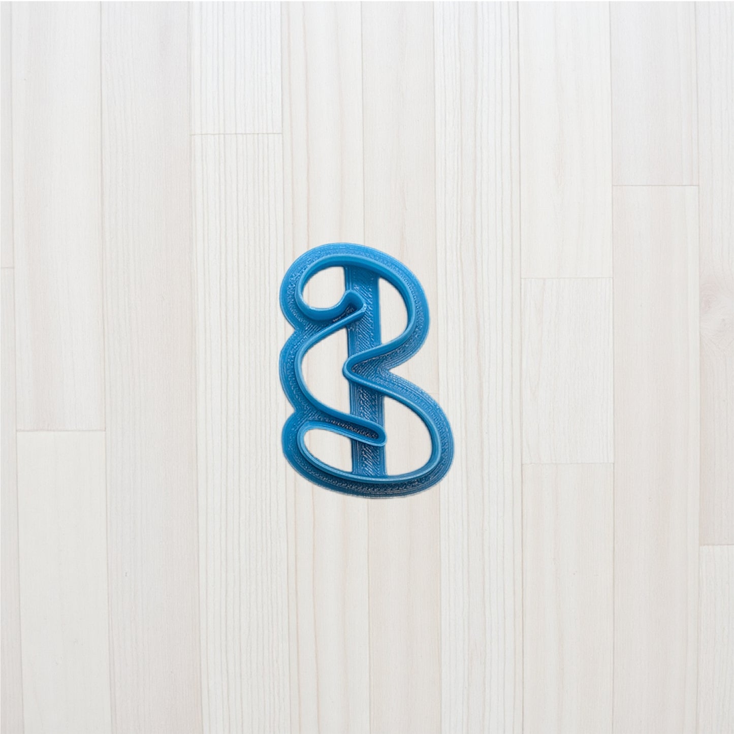 Winding Line Boho Cutter: for Cookies, Ceramics, Pottery, Polymer Clay, Fondant - Craft & Baking Tool