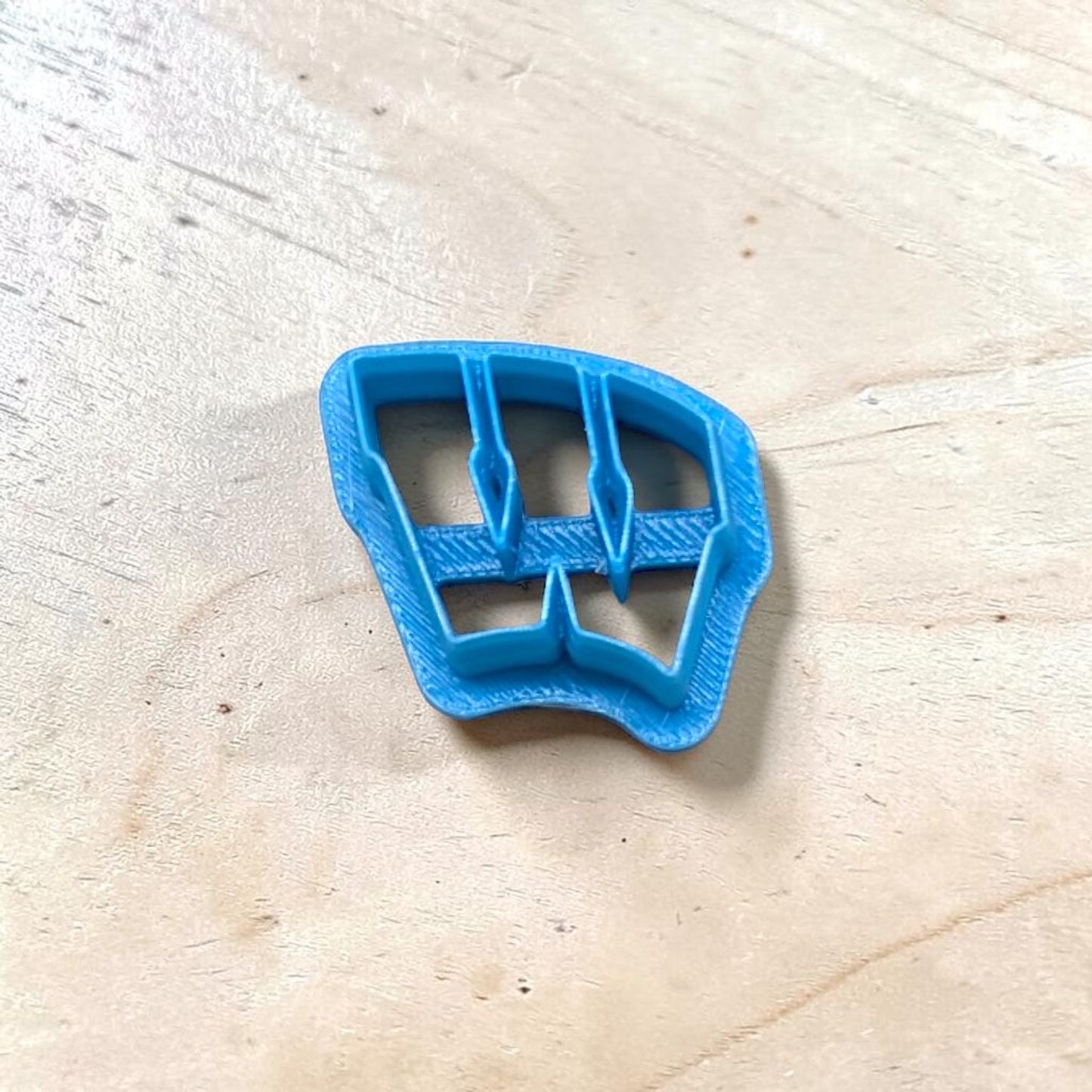 Wisconsin W Cookie Cutter for Cookies, Ceramics, Pottery, Polymer Clay, Fondant - Multi-Medium Craft & Baking Tool