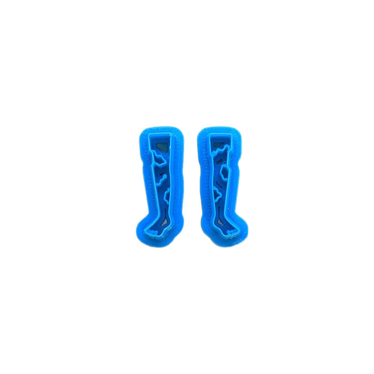 Zombie Leg Cookie Cutters with Style Options: Idea for Cookies, Fondant, Ceramics, Pottery & Polymer Clay Jewelry
