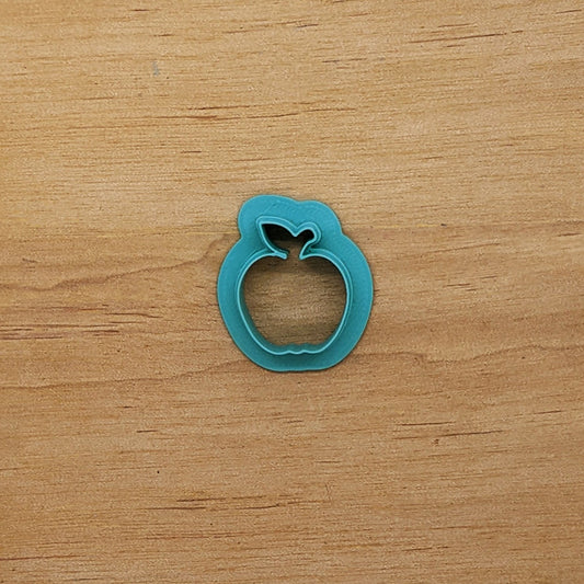 Apple Outline Cookie Cutter - Ideal for Ceramics, Pottery, Cookies, Polymer Clay, Fondant, and More