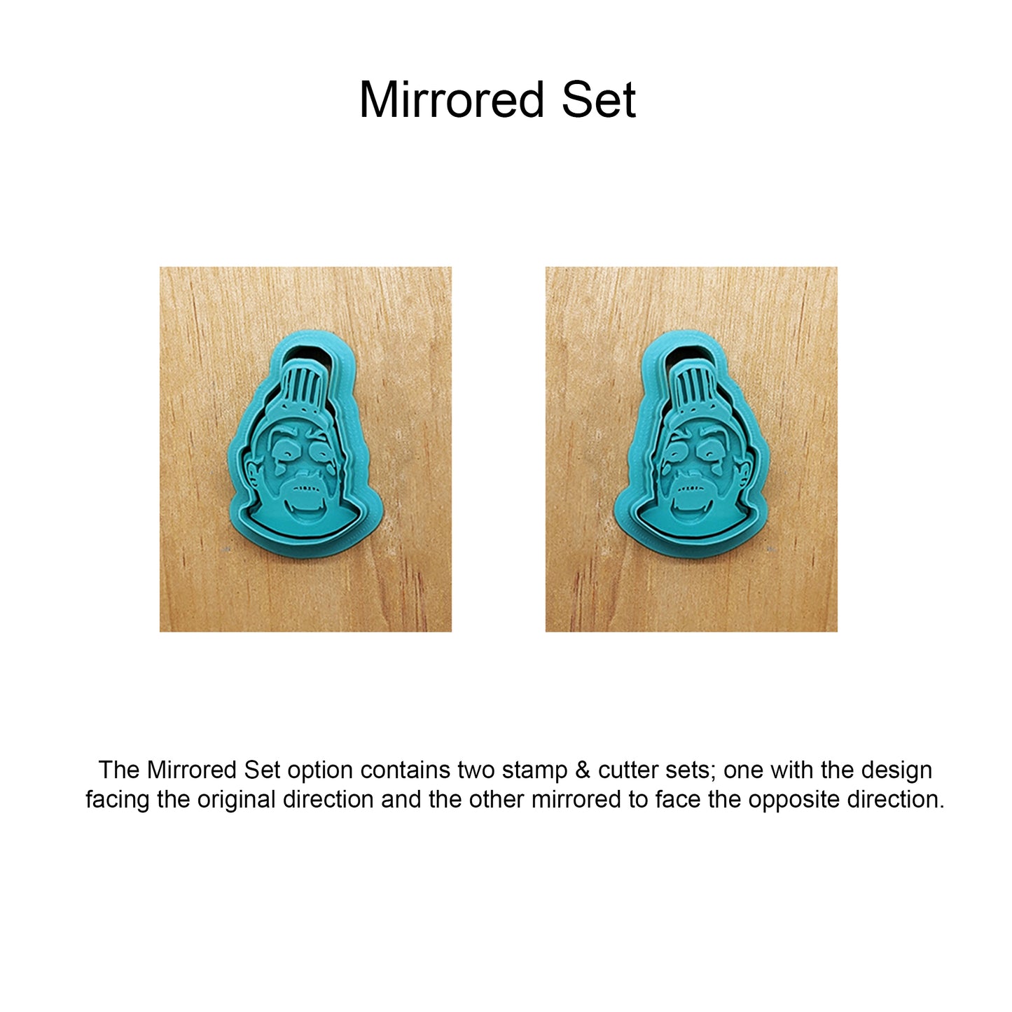 Captain Spaulding Cookie Cutter & Embossing Stamp