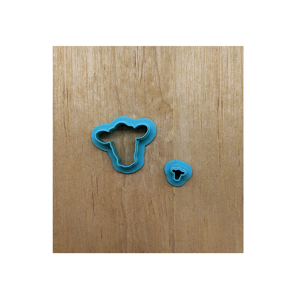 Cow Head Cookie Cutter/Clay Cutter