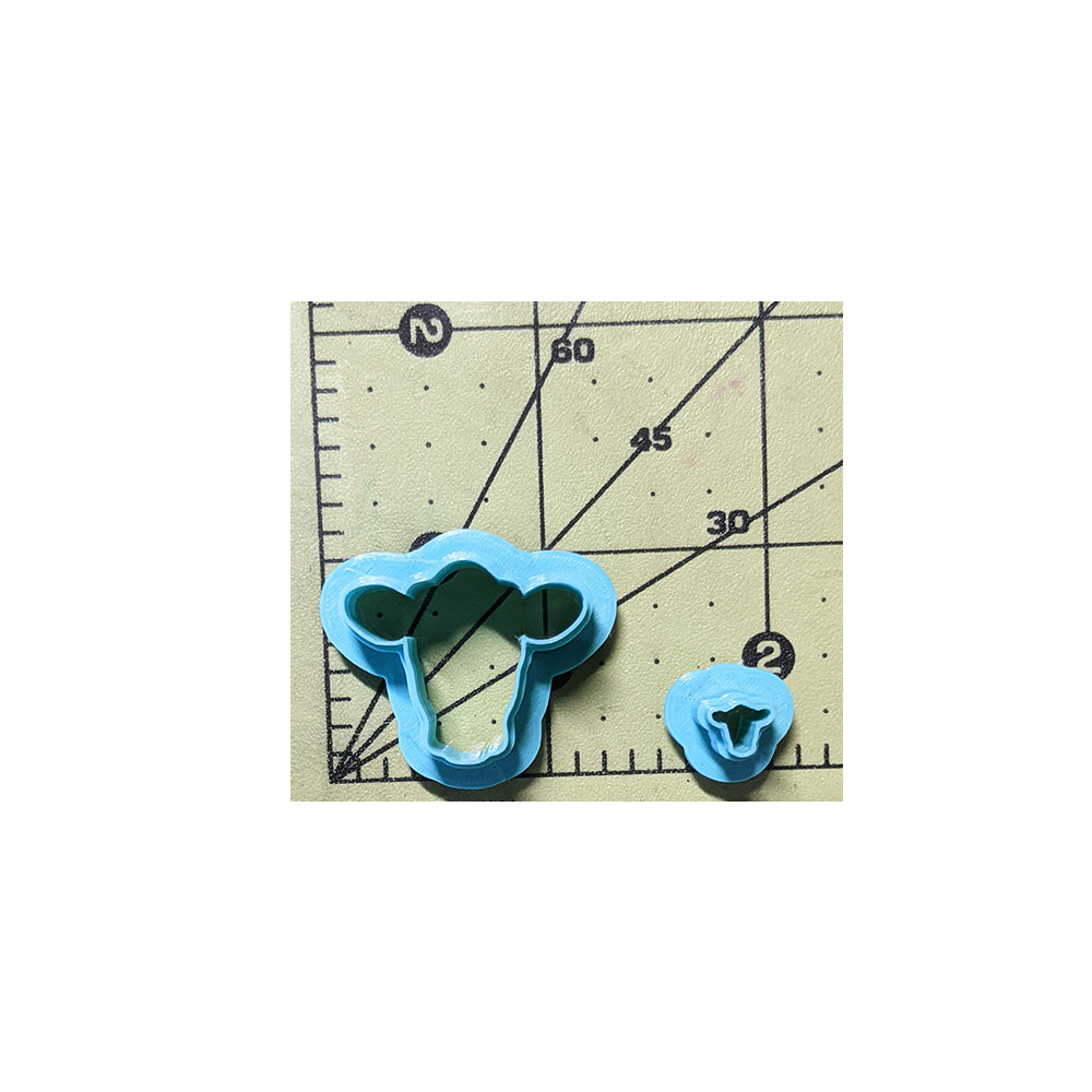 Cow Head Cookie Cutter/Clay Cutter