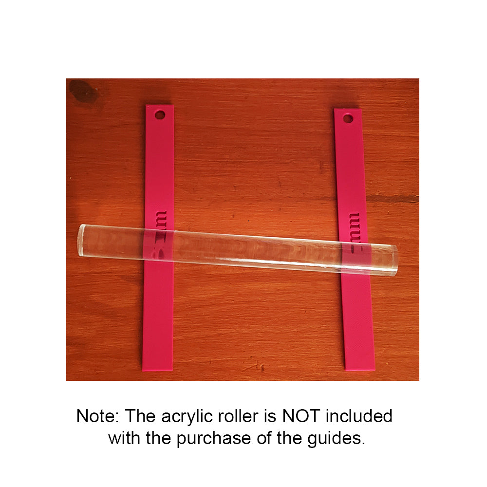 Polymer Clay Depth Guides Thickness Rolling Gauges