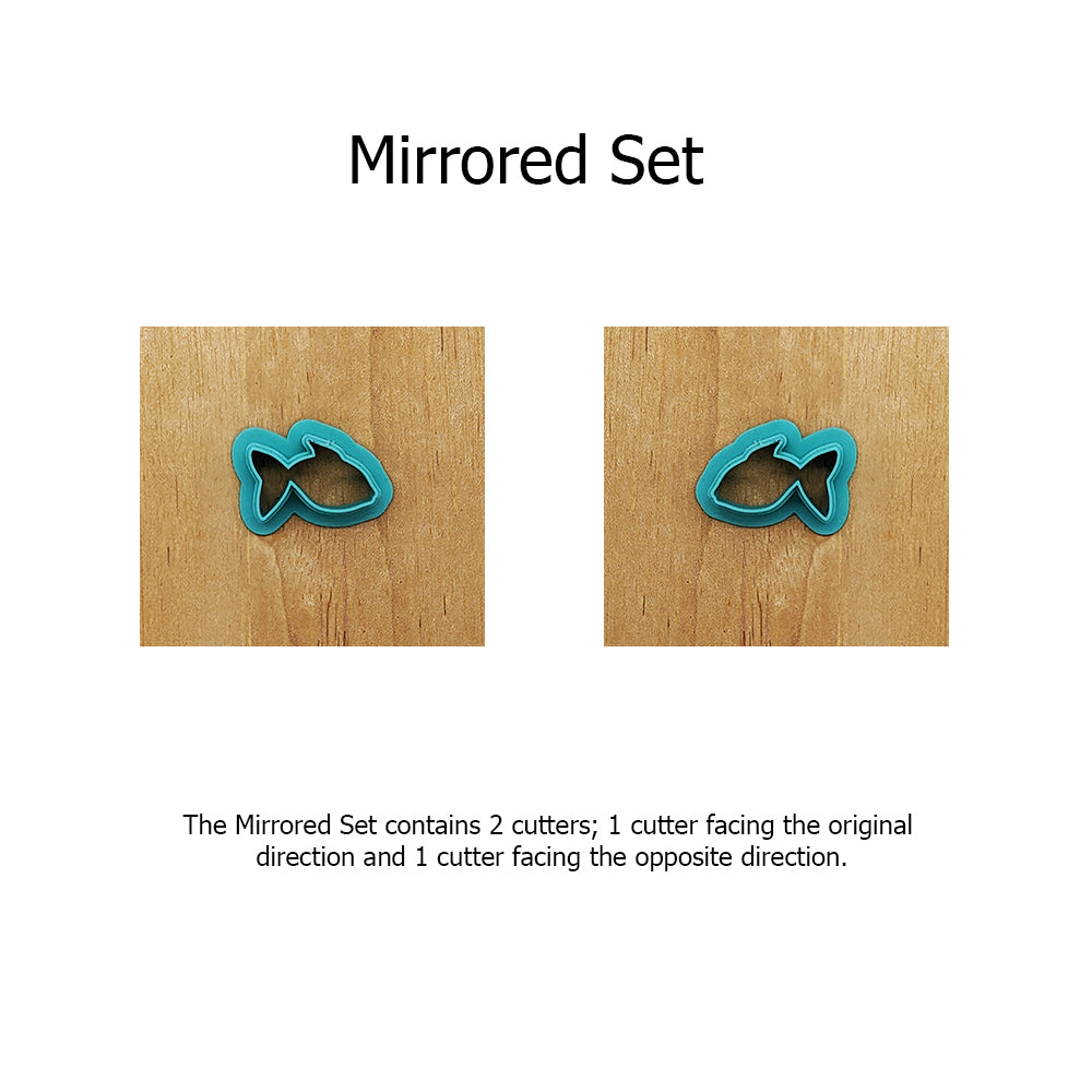 Fancy Gold Fish Outline Cookie Cutter/Clay Cutter