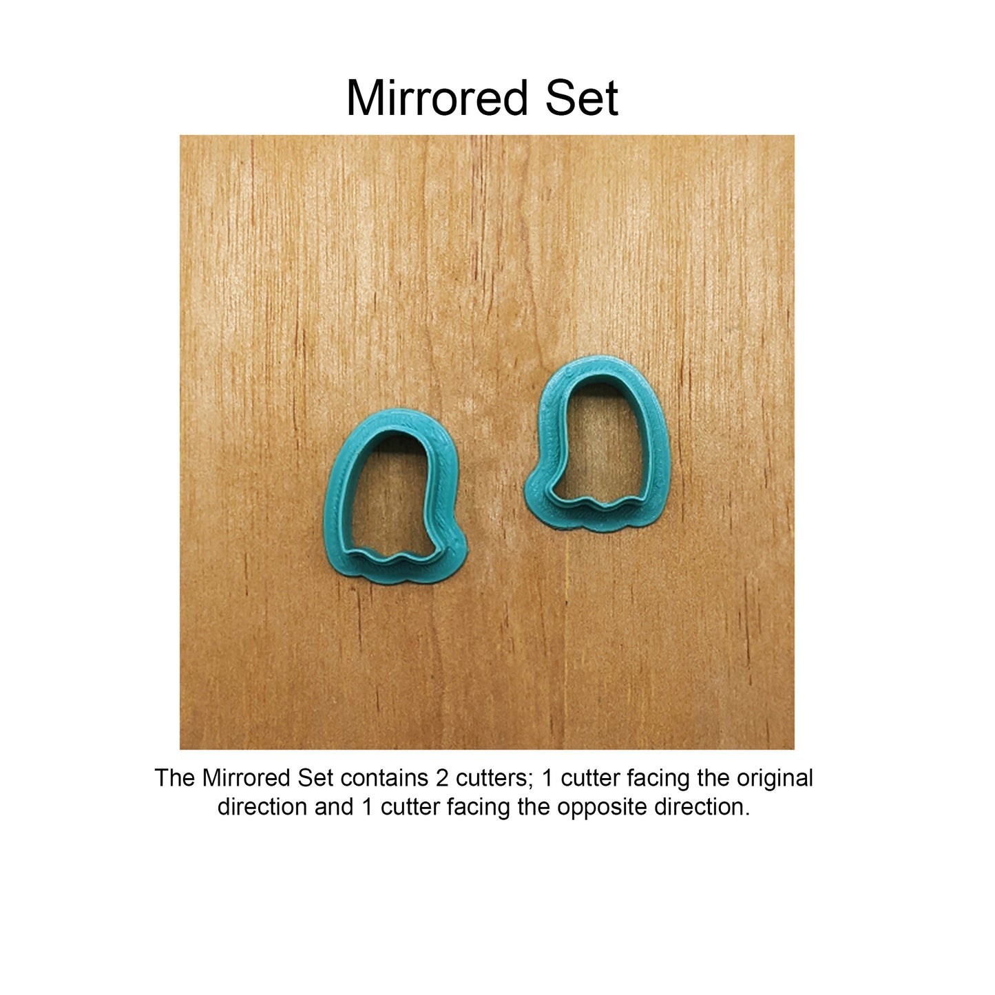 Floating Ghost Cookie Cutter: Ideal for Cookies, Ceramics, Pottery, Polymer Clay, and Fondant