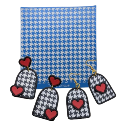 Houndstooth Silk Screen Stencil