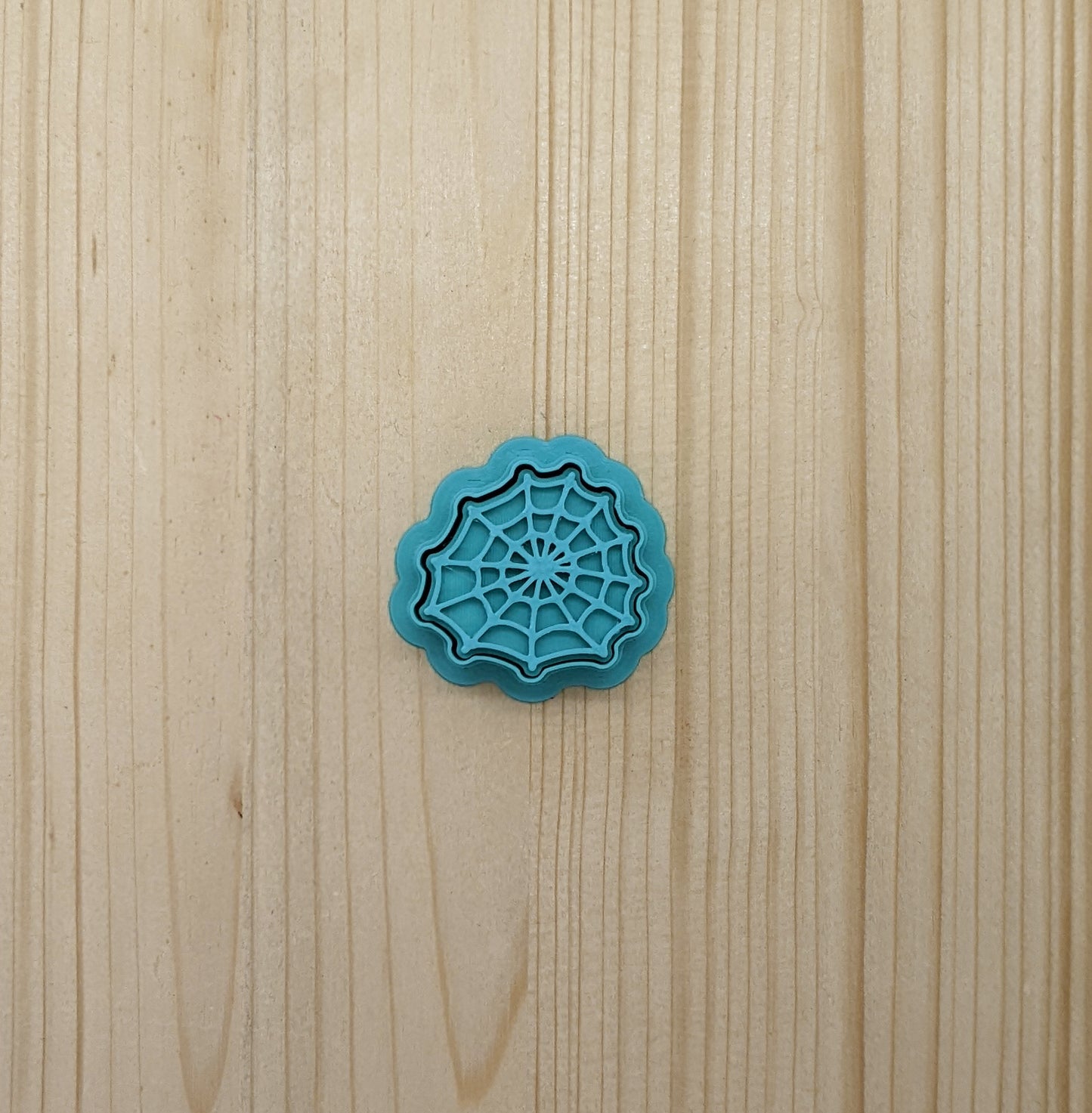 Spiderweb - Style B - Cutter and Stamp Set for Cookies, Ceramics, Pottery, Polymer Clay, Fondant & More