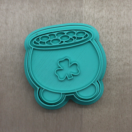 Pot of Gold Cutter & Stamp Set
