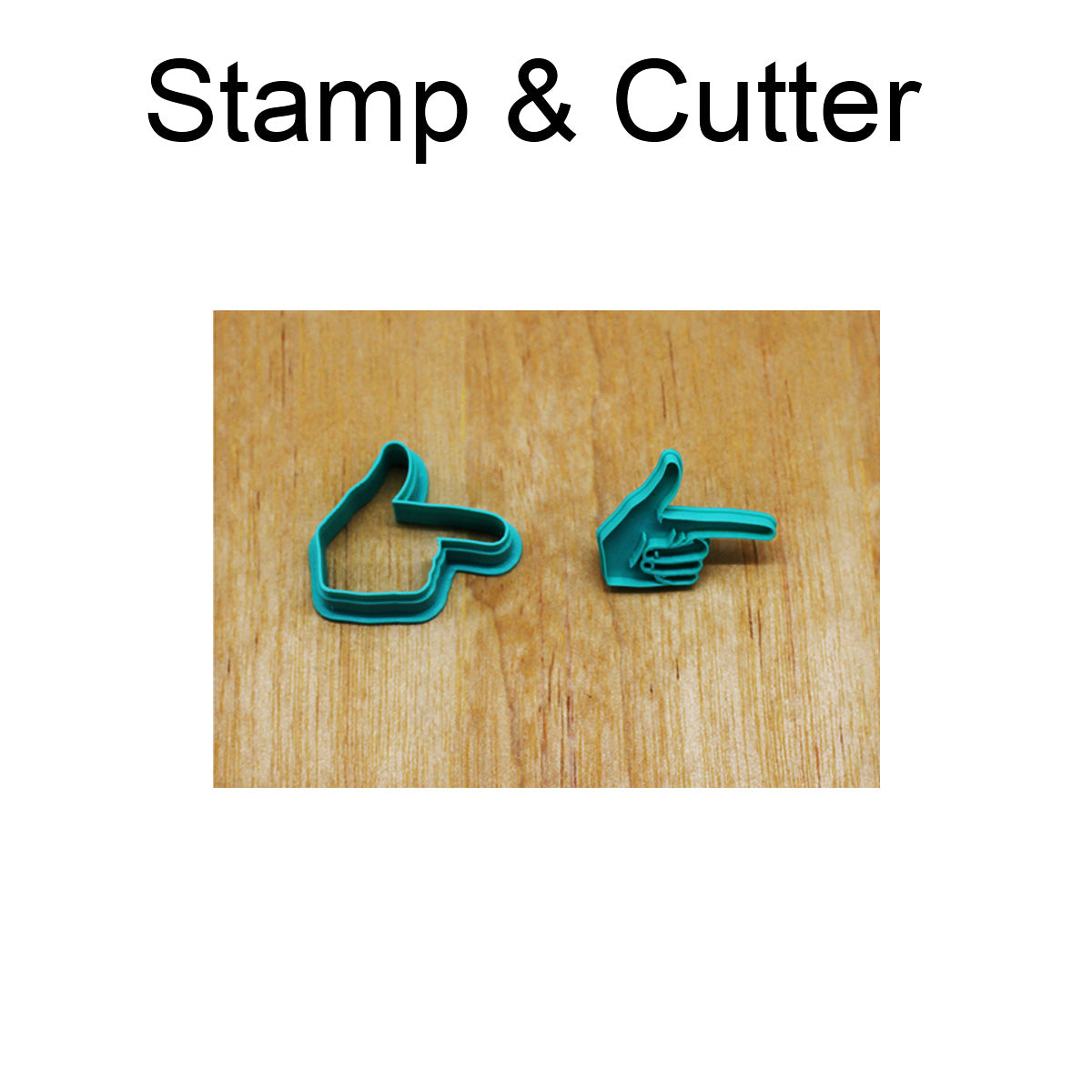 TTU Guns Up Cookie Cutter & Embossing Stamp