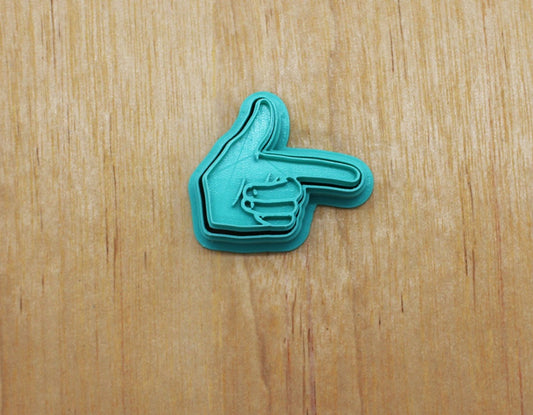 TTU Guns Up Cookie Cutter & Embossing Stamp