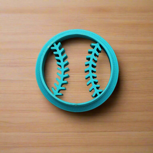 Baseball Cookie Cutter: Perfect for Cookies, Ceramics, Polymer Clay, Fondant, & More