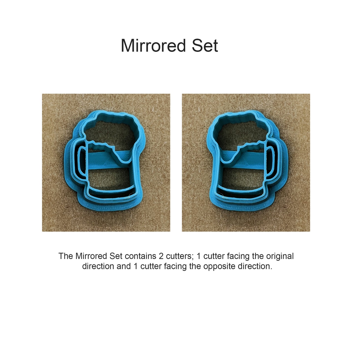 Foaming Beer Mug Cookie Cutter: Ideal for Cookies, Ceramics, Pottery, Polymer Clay, Fondant - Multi-Medium Craft & Baking Tool