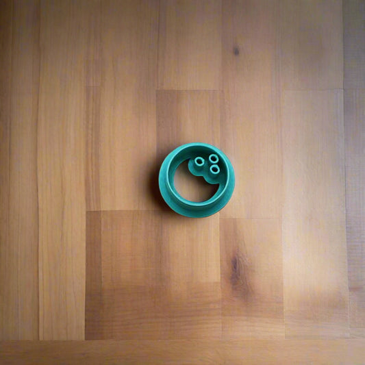 Bowling Ball Cookie Cutter: Ideal for Cookies, Ceramics, Pottery, Polymer Clay, Fondant - Multi-Medium Craft & Baking Tool