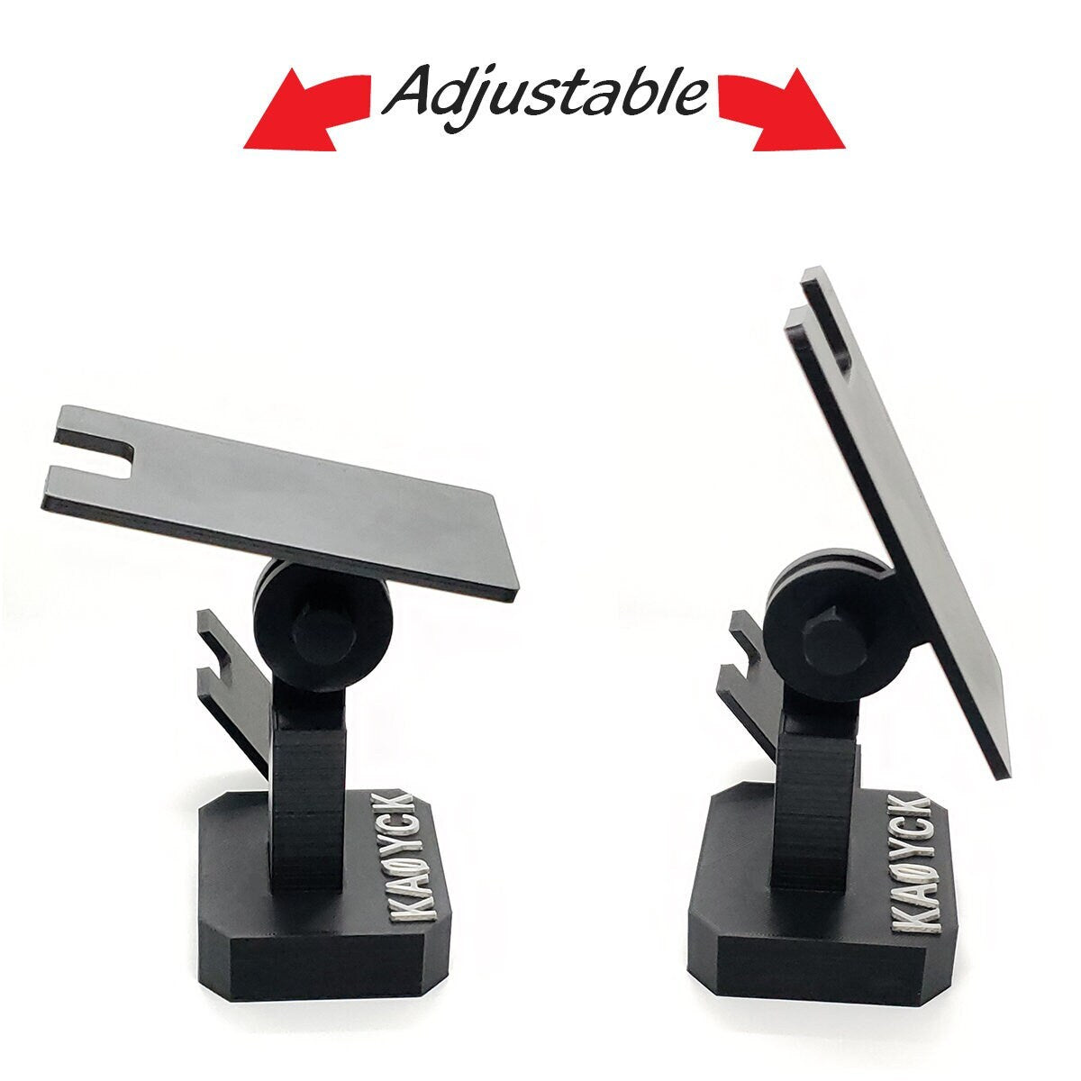 Customizable Ham Radio Desk Stand with Call Sign Option