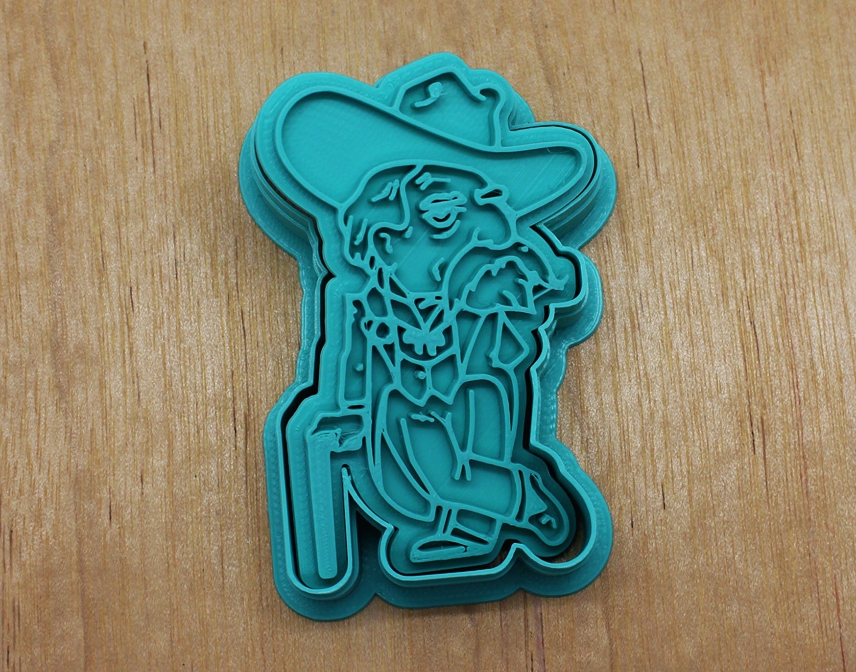 Cookie Colonel Colonel Reb Ole Miss Mascot Stamp & Cutter Set – Truley Unique