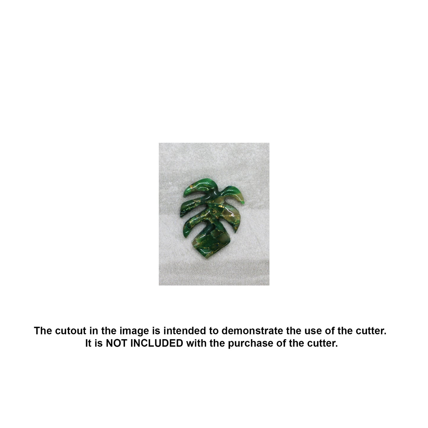 Tropical Monstera Palm Leaf Cookie Cutter for Cookies, Ceramics, Pottery, Polymer Clay, Fondant - Multi-Medium Craft & Baking Tool