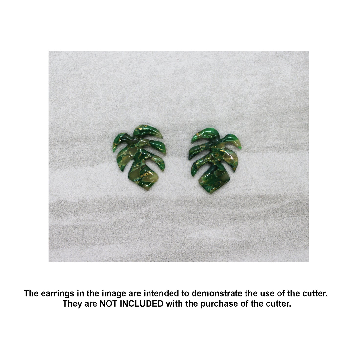 Tropical Monstera Palm Leaf Cookie Cutter for Cookies, Ceramics, Pottery, Polymer Clay, Fondant - Multi-Medium Craft & Baking Tool