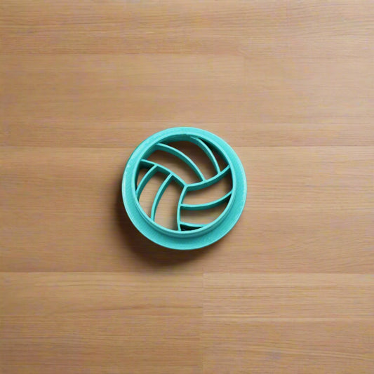 Volleyball Cookie Cutter: Perfect for Cookies, Ceramics, Polymer Clay, Fondant, & More